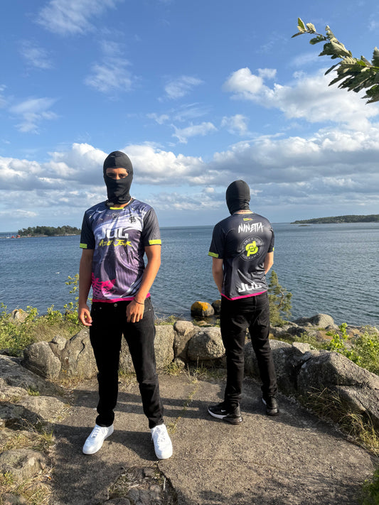 T-shirt JUL Toto and Ninetta - Black/Pink