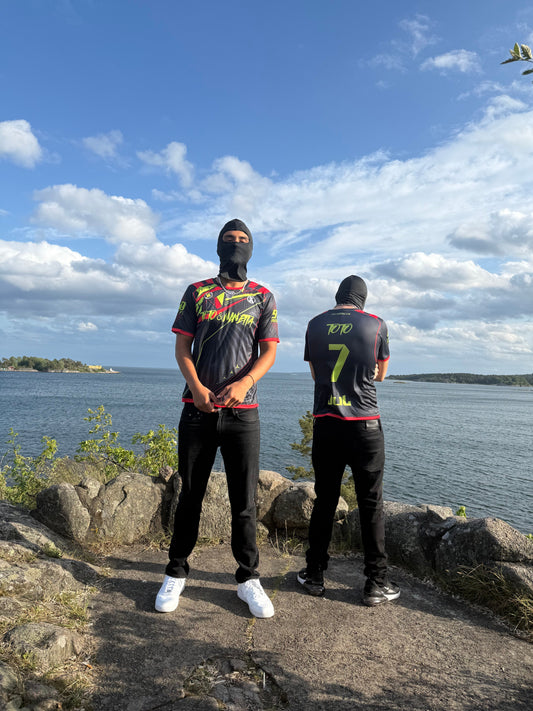 T-shirt JUL Toto and Ninetta  - Black/Red