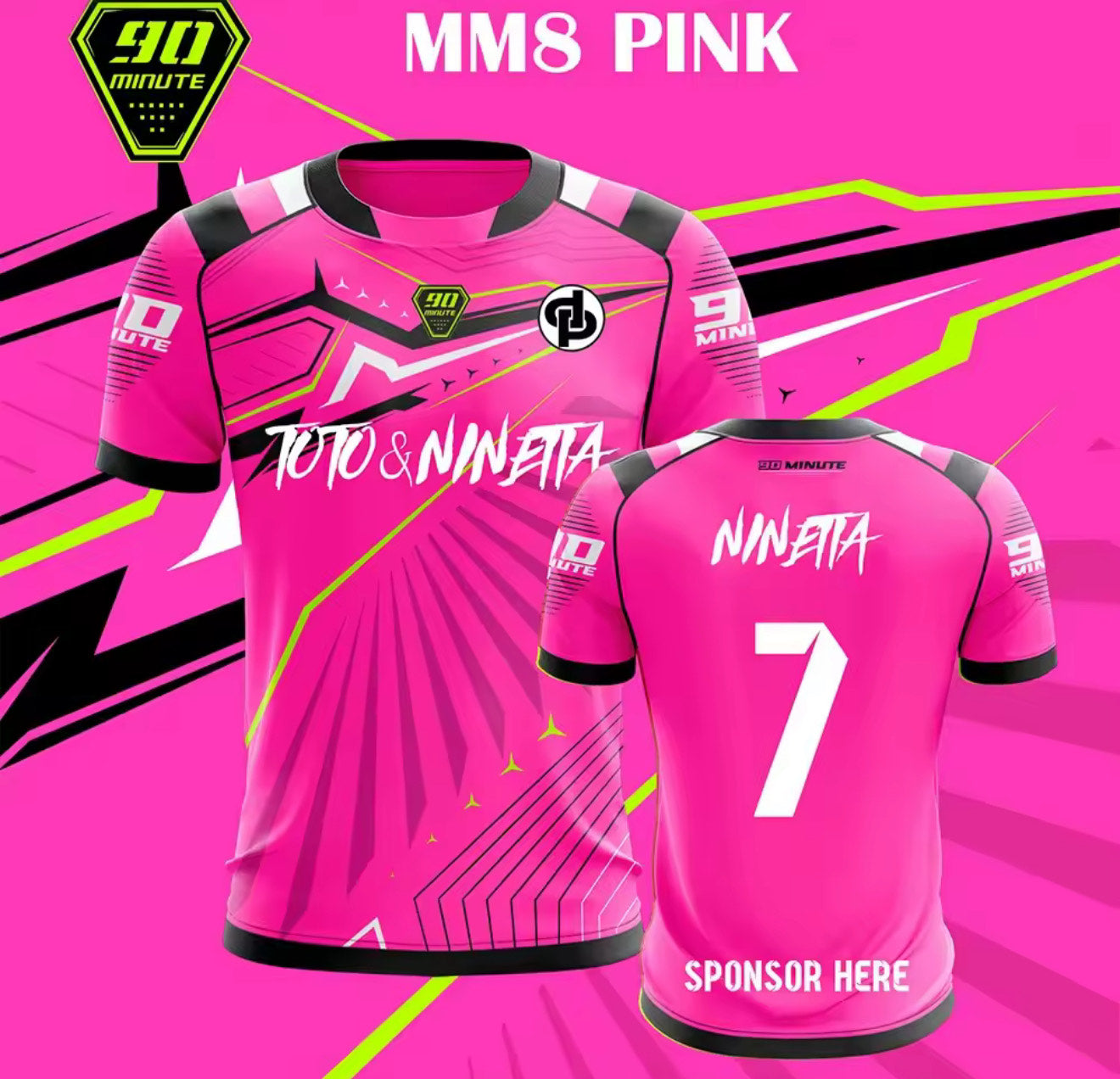 T-shirt JUL Toto and Ninetta  - Pink